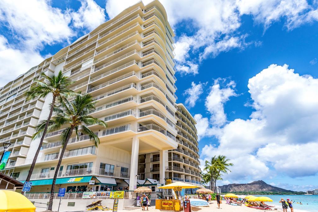 Waikiki Shore 1116 Beachfront Honolulu Exteriör bild